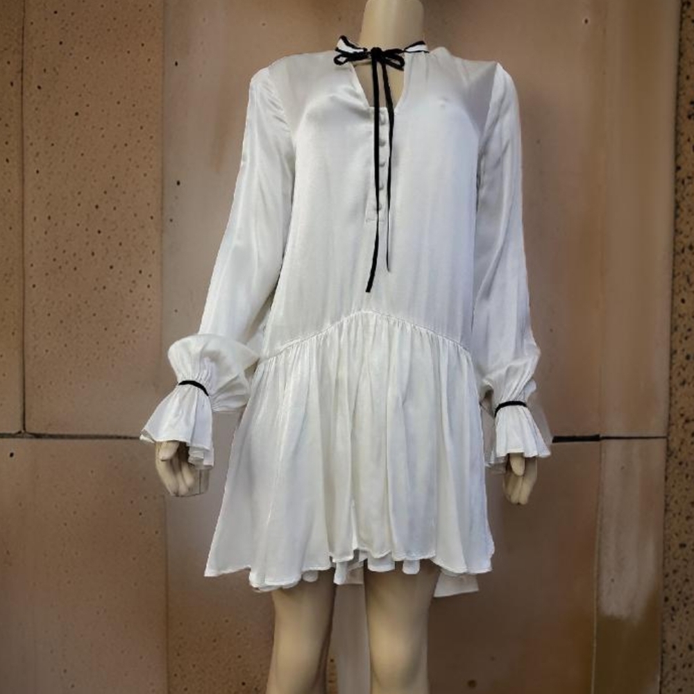 Tularosa Malia Ivory Mini Dress Size S NWT